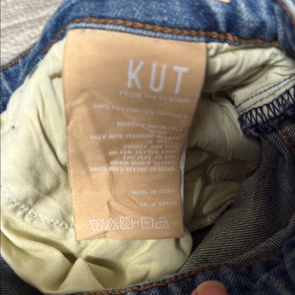 Kut from the Kloth Denim Blue Women's Shorts size 4 - Picture 5 of 6